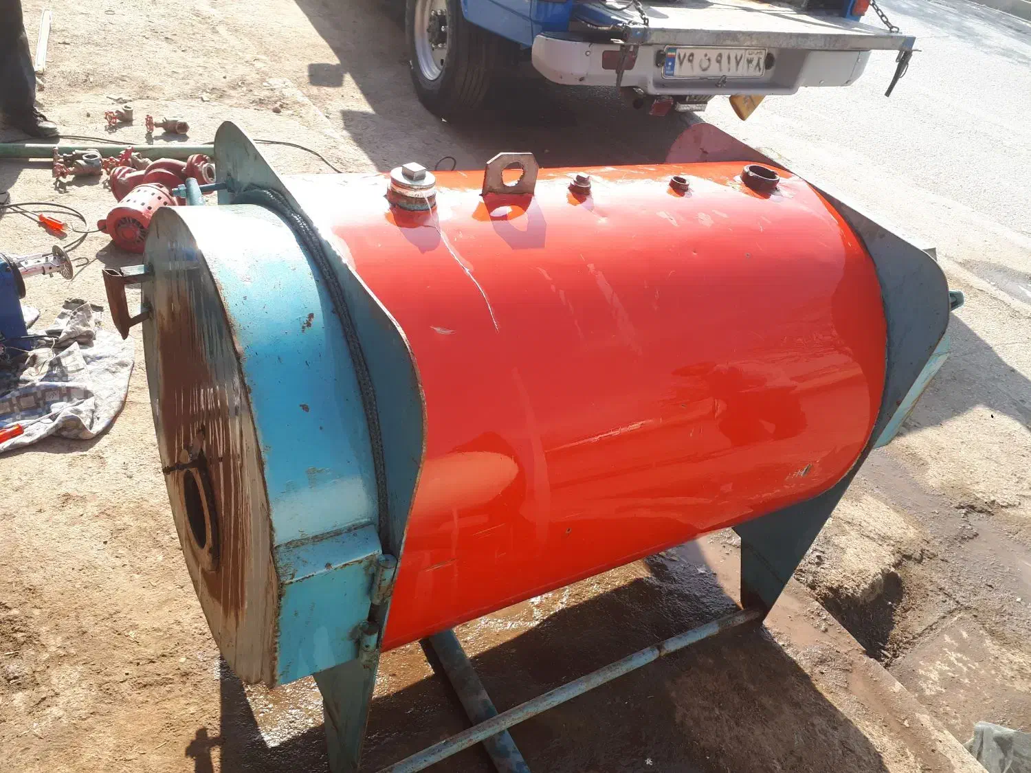 دیگ و مشعل و پمپ موتورخانه در حد نو نو|آبگرمکن، پکیج، شوفاژ|کرج, شهرک سهرابیه|دیوار