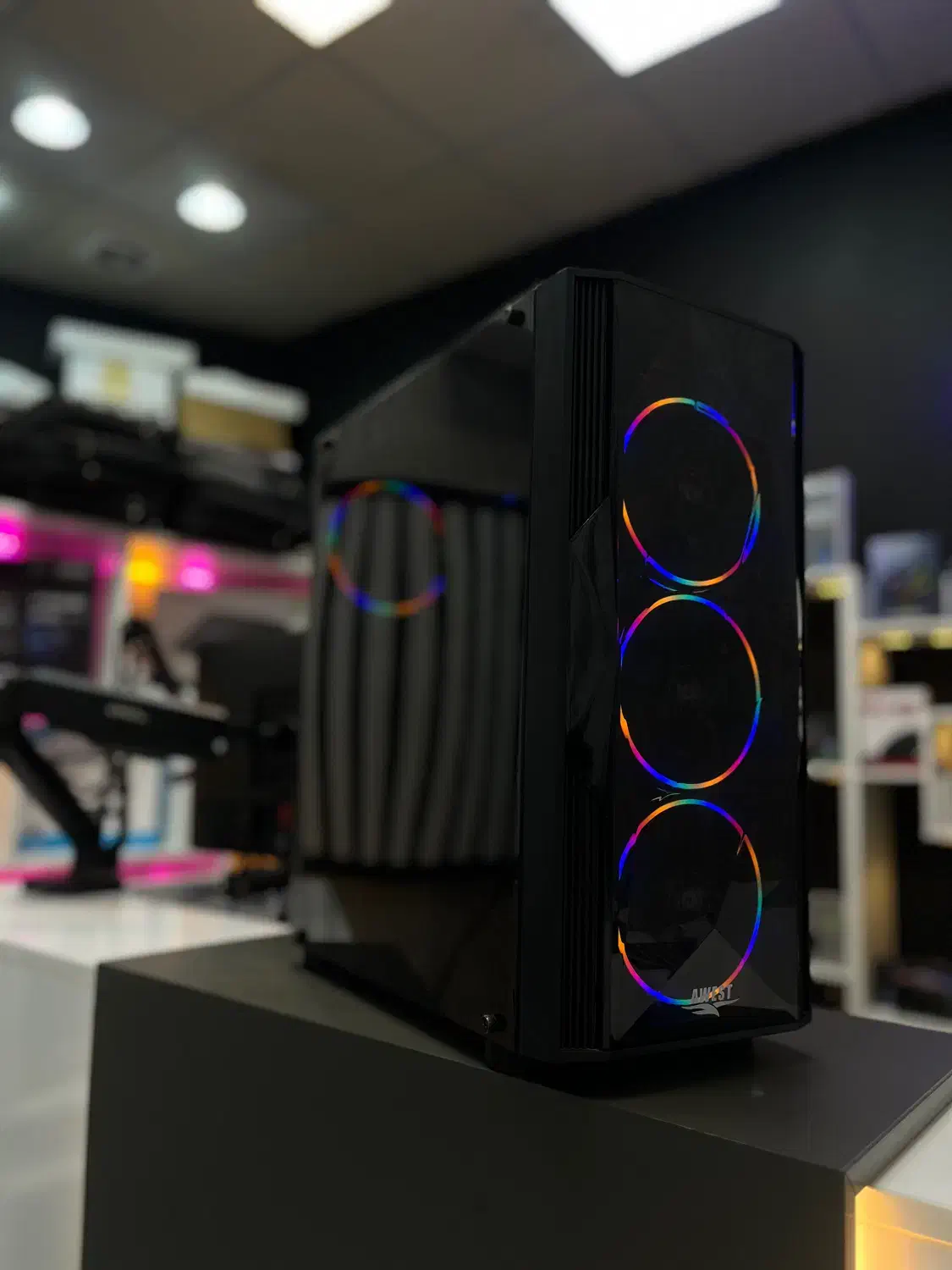 کیس گیمینگ /12400/1060asus|رایانه رومیزی|اندیشه, اندیشه فاز ۳|دیوار