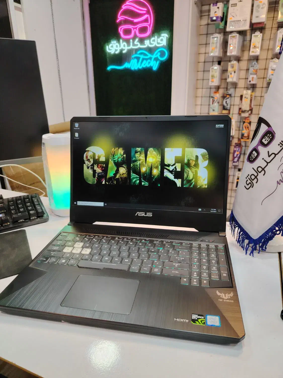 لپ تاپ گیمینگ ۶ گیگ گرافیک حرفه ای|رایانه همراه|قم, صفائیه|دیوار