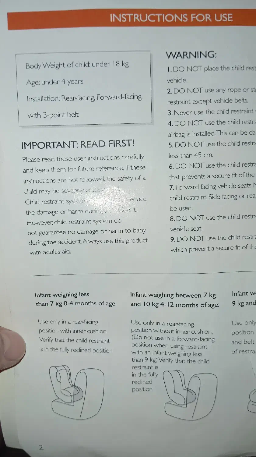 صندلی خودرو  (اصل) برند تایوانی Baby ace|تخت و صندلی بچه|تهران, جنت‌آباد جنوبی|دیوار