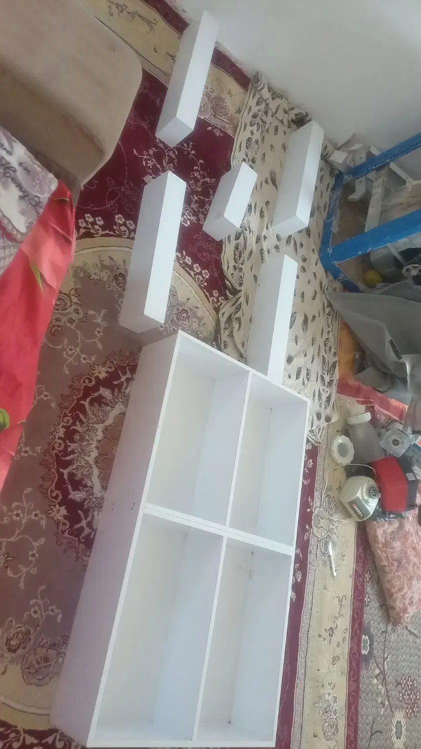 دکور mdf|کتابخانه، شلف، قفسههای دیواری|بیرجند, |دیوار