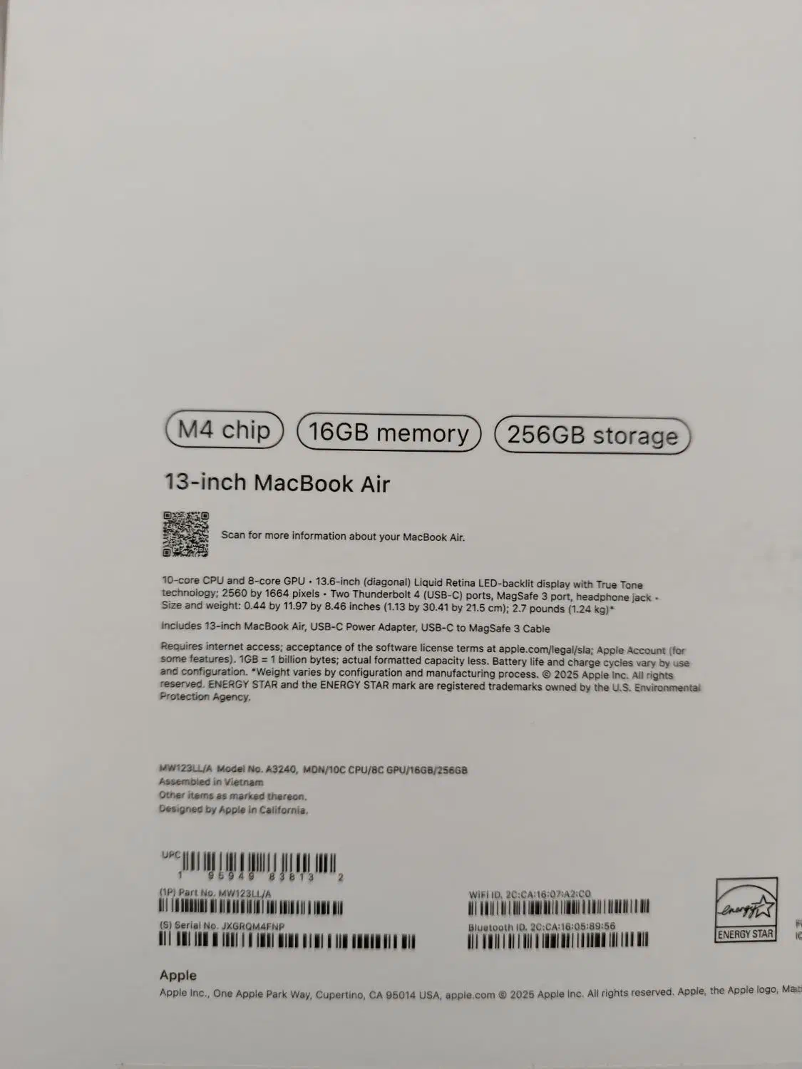 مک بوک Air m4|رایانه همراه|تهران, جنت‌آباد شمالی|دیوار