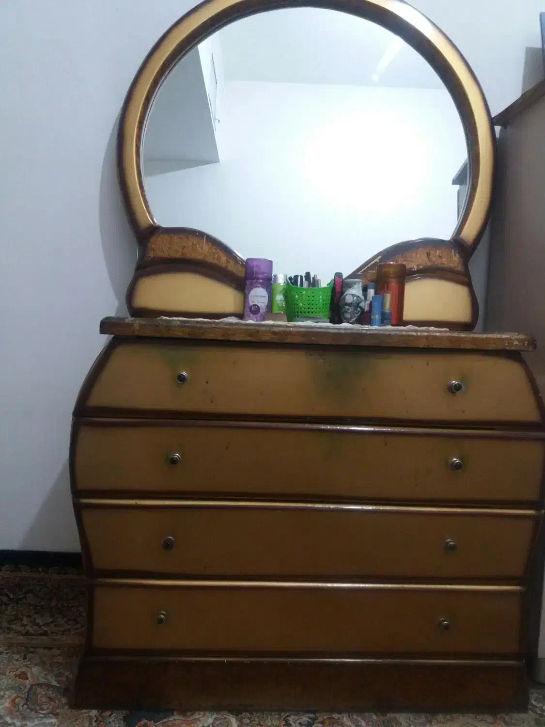 دراور وآینه|جاکفشی، کمد، دراور|ری, علایین|دیوار