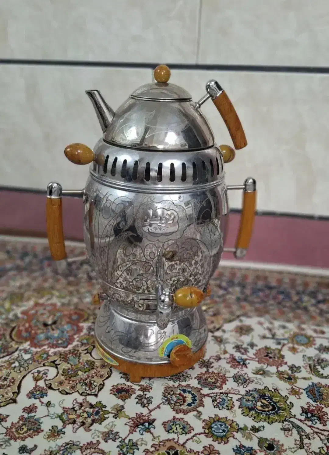 سماور گازی|سماور، چایساز، قهوهساز|اقبالیه, |دیوار