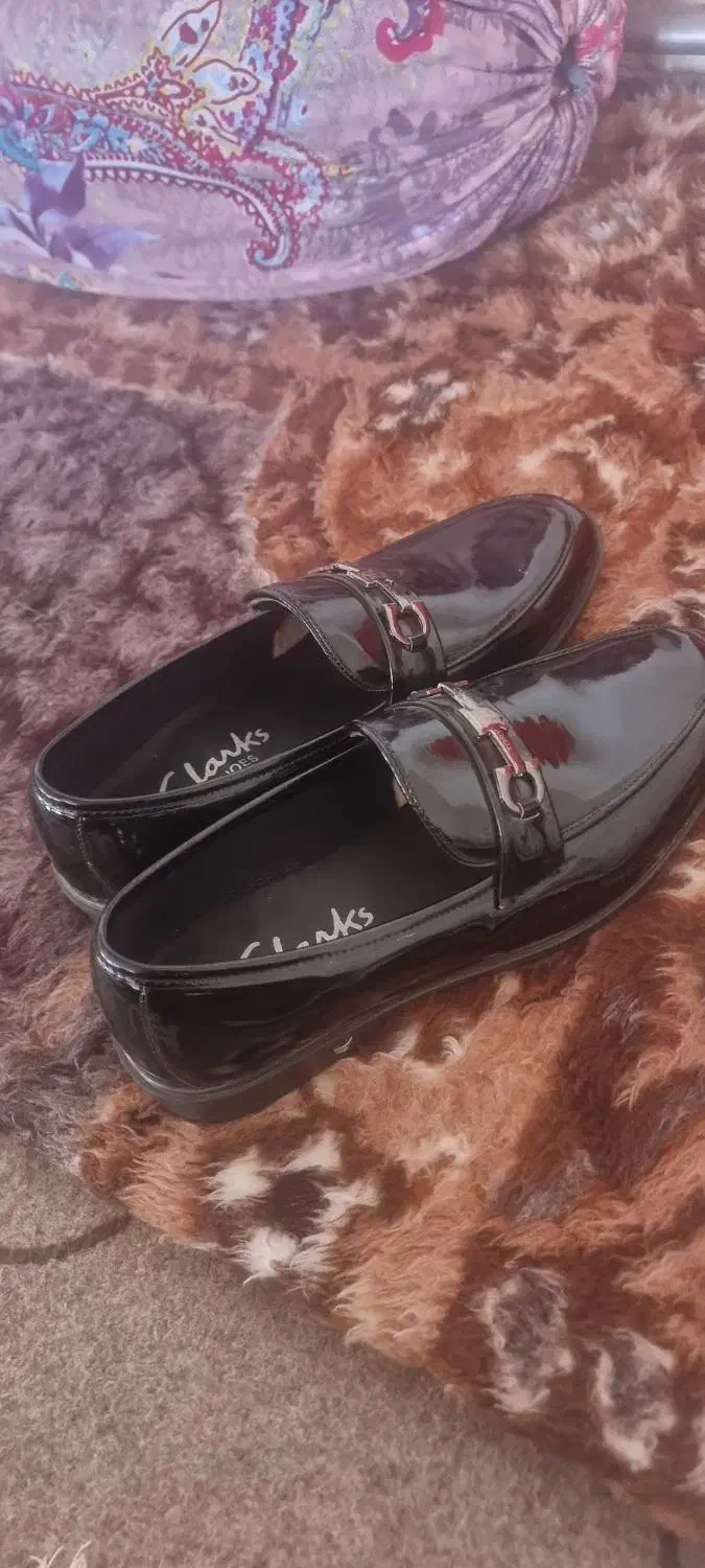 کفش چرم ورنی نو|کیف، کفش، کمربند|شوط, |دیوار