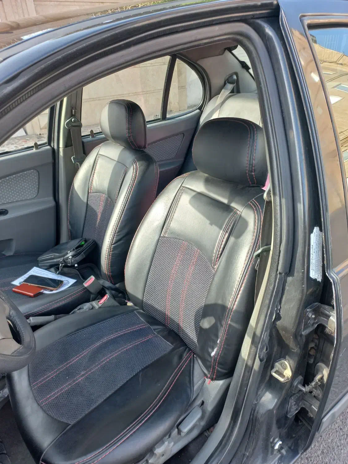 تیبا ۹۱ بی رنگ دوگانه فنی به شرط|خودرو سواری و وانت|بابل, |دیوار