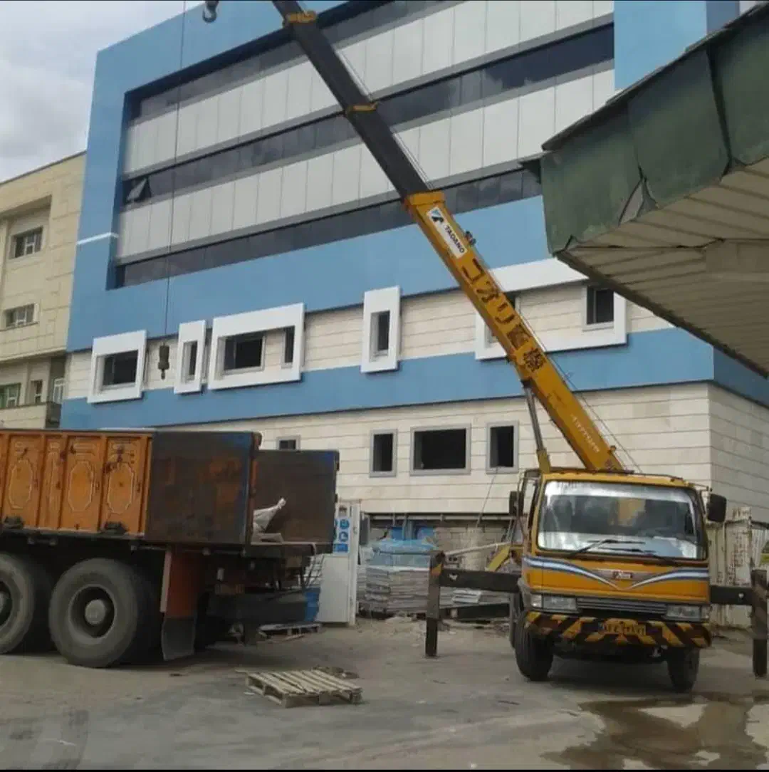 ارائه خدمات جرثقیل ۳تن ۷تن ۱۰تن کفی و ۲۵ تن بالابر|خدمات حمل و نقل|شیراز, تندگویان|دیوار