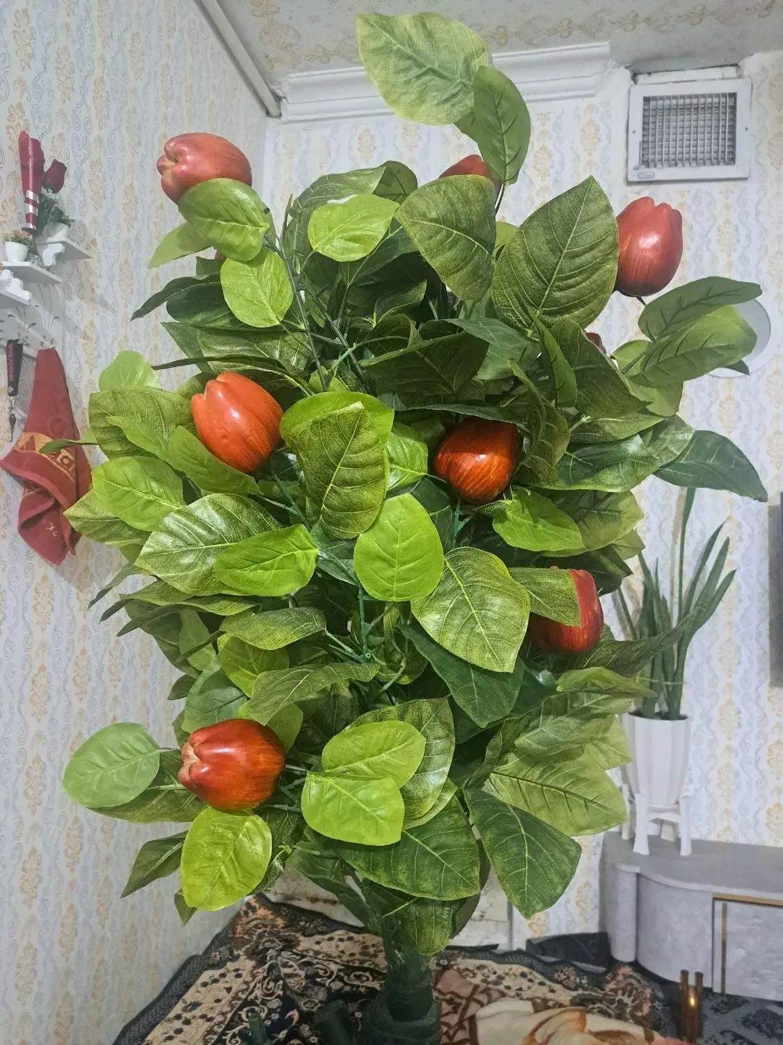 درخت سیب مصنویی|گل مصنوعی|دورود, |دیوار