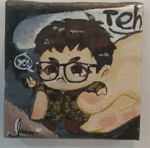 نقاشی bts|تابلو، نقاشی، عکس|یزد, |دیوار