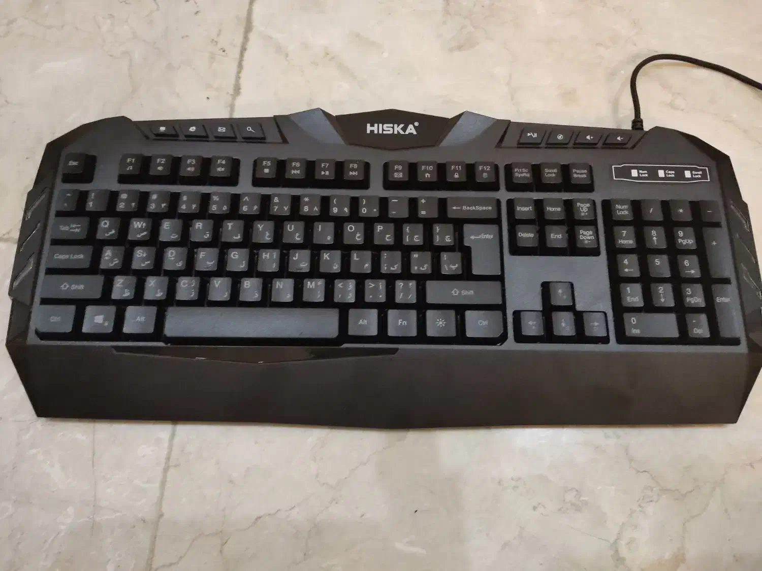 کیبورد گیمینگ هیسکا ، سوییچ ممبران ، RGB دکمه جدا|قطعات و لوازم جانبی رایانه|تهران, تهرانپارس جنوبی|دیوار