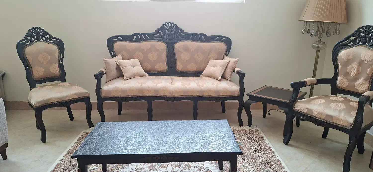 مبل استیل منبت دستی|مبلمان خانگی و میز عسلی|قم, نیروگاه|دیوار