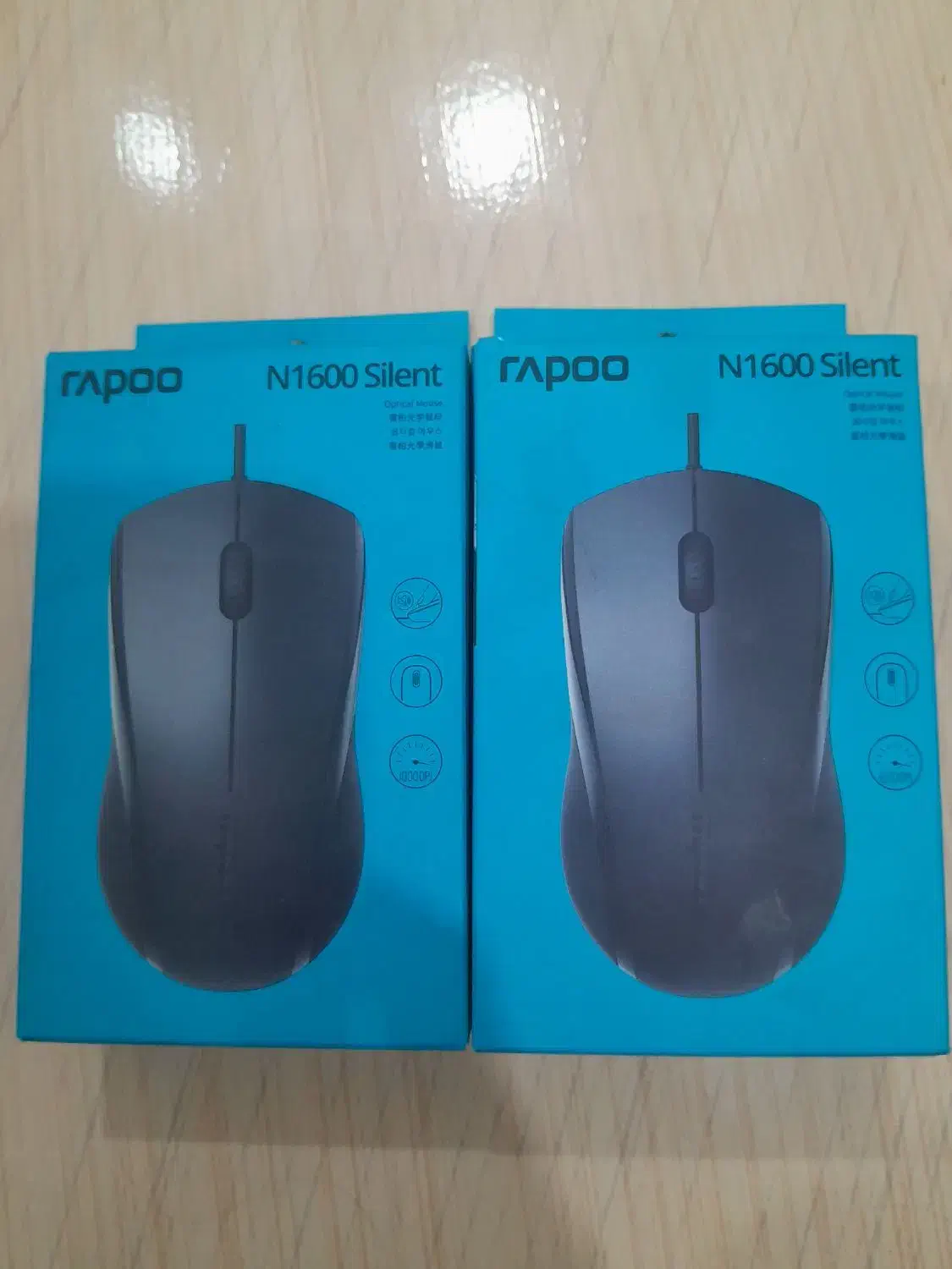 موس برند راپو 2 عدد|قطعات و لوازم جانبی رایانه|اهواز, فاز ۲ پادادشهر|دیوار