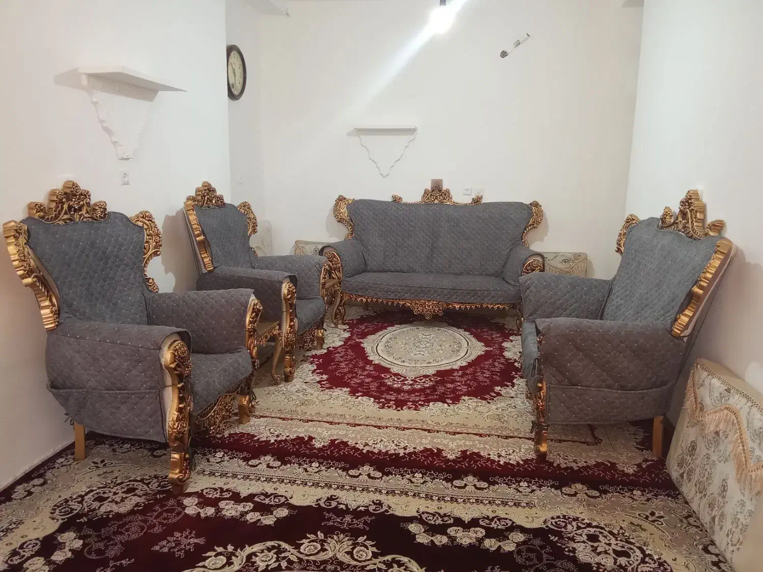 کاور مبل 7نفره|مبلمان خانگی و میز عسلی|دهگلان, |دیوار