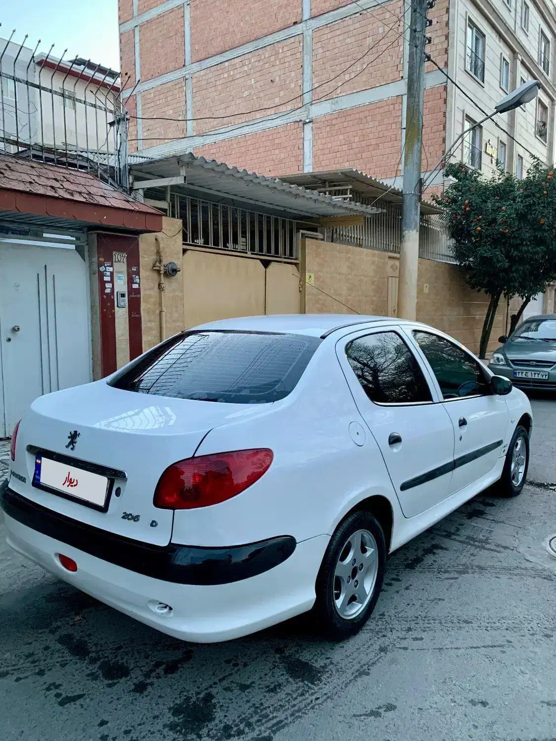 پژو 206 v9 مدل 89|خودرو سواری و وانت|بابل, |دیوار