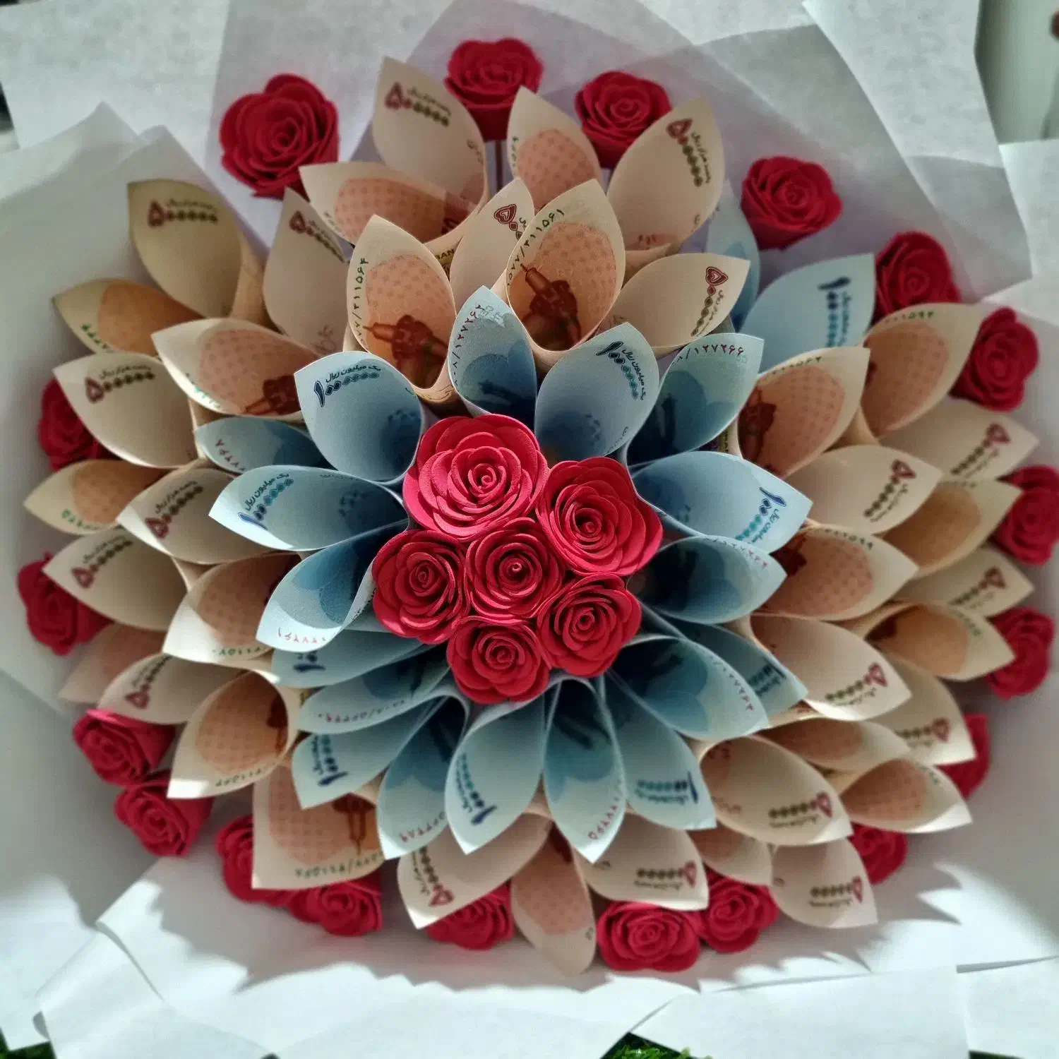 انواع پول آرایی|صنایع دستی و سایر لوازم تزئینی|آق قلا, |دیوار