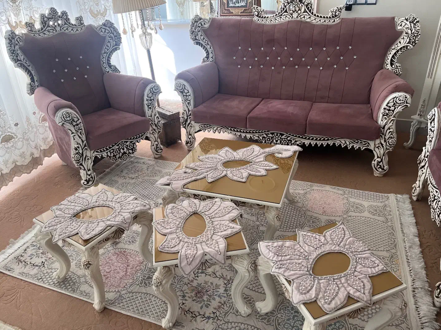 مبل|مبلمان خانگی و میز عسلی|قم, حنیف نژاد|دیوار