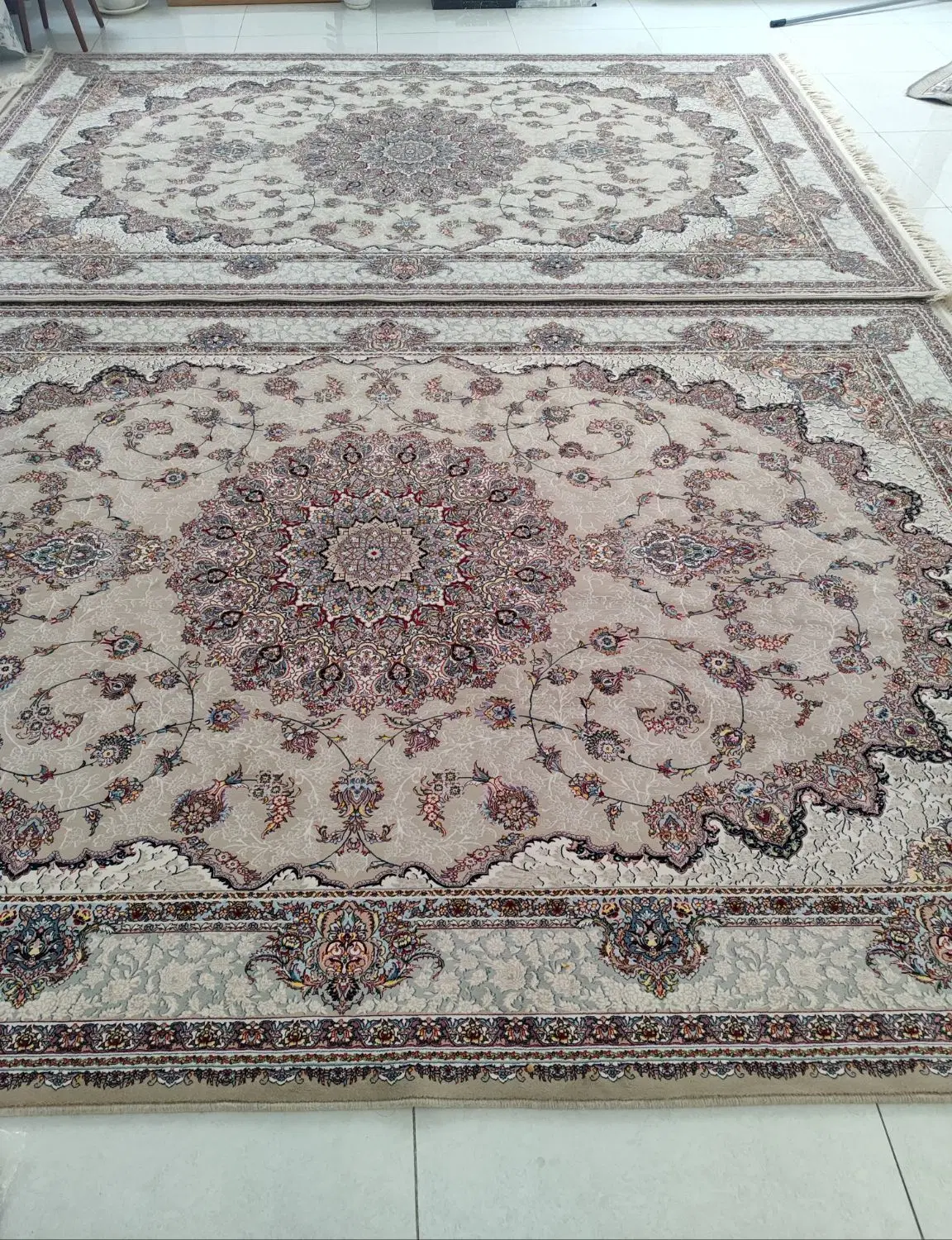 دو تخته فرش 6 متری 1200 شانه و روفرشی 12 متری|فرش|تهران, دهم فروردین|دیوار