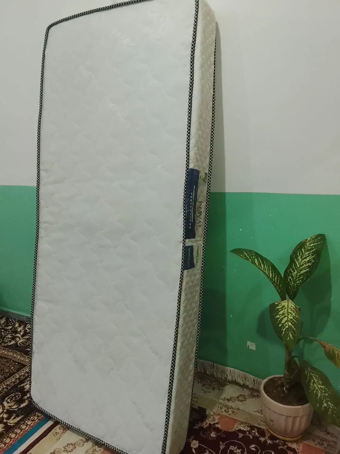 تشک طبی فنری تک‌نفره .درجم|تشک تختخواب|جم, |دیوار