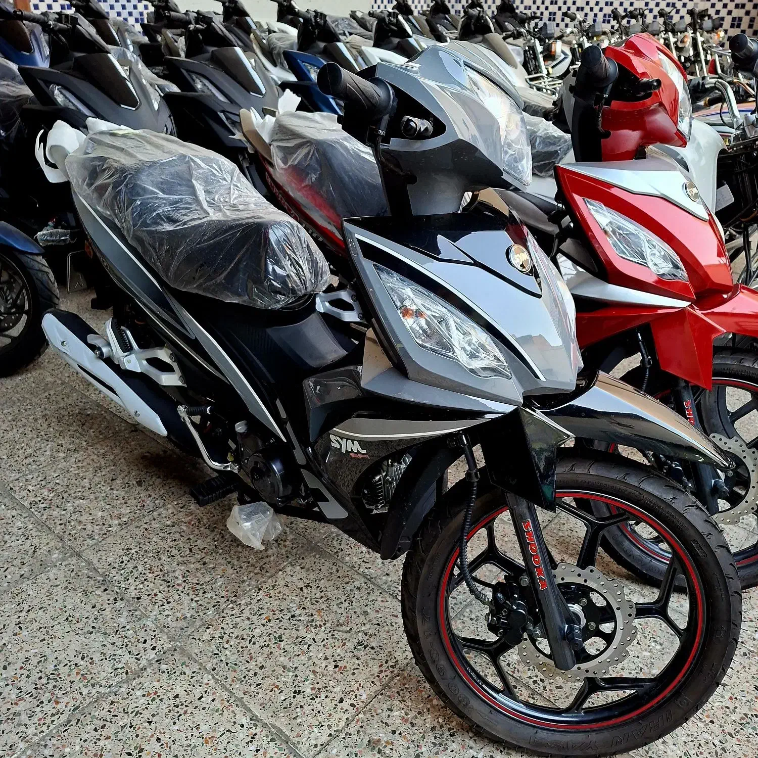 شوکا ۱۳۰ بیکلاج اقساطی|موتورسیکلت|خمینی‌شهر, |دیوار