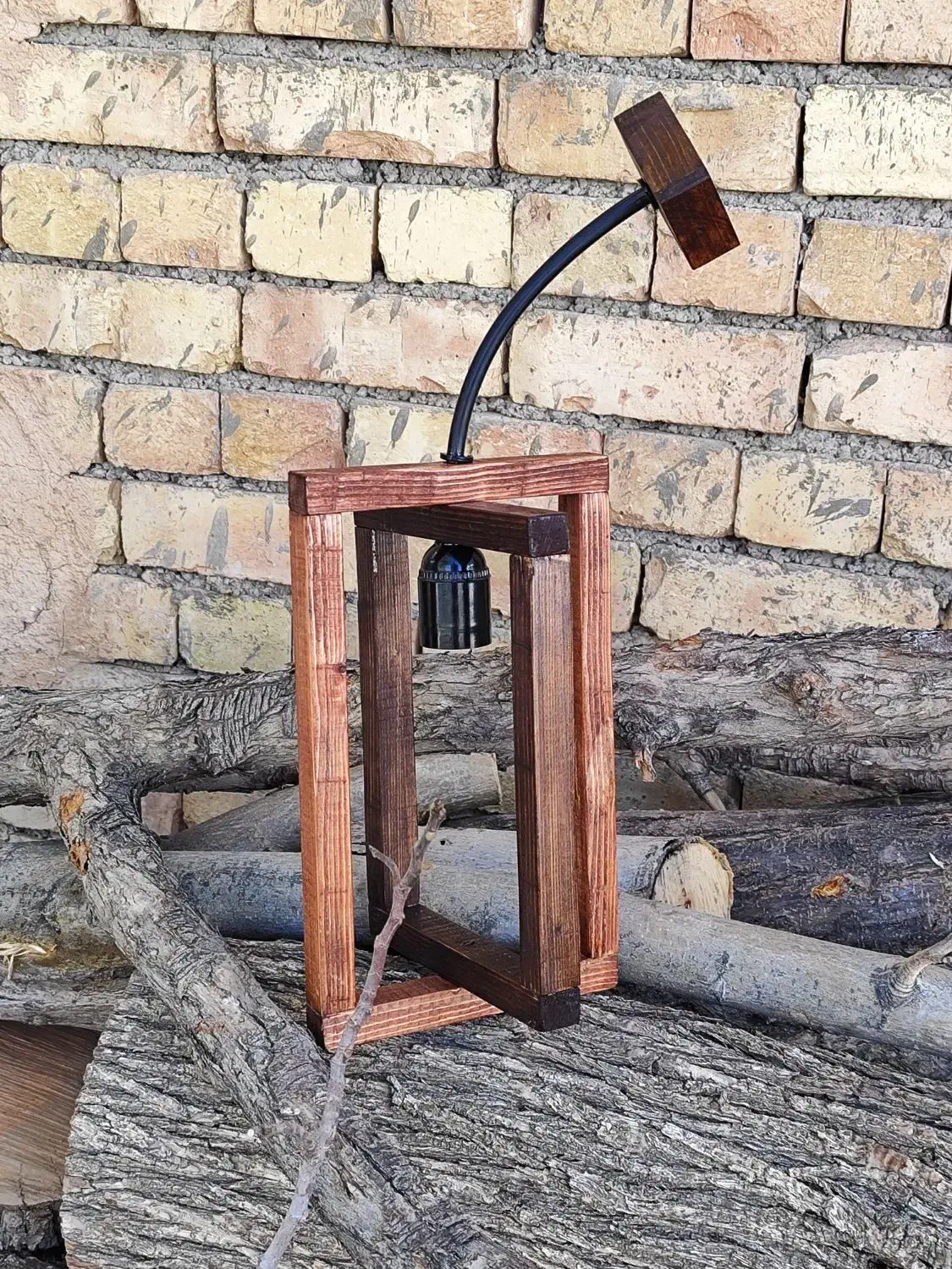 لوستر چوبی|لوستر و چراغ آویز|اصفهان, گرکان|دیوار