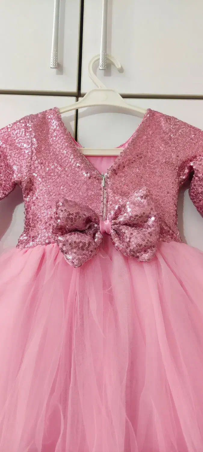 لباس مجلسی ،پیراهن مجلسی دخترانه در حد نونو|کفش و لباس بچه|مشکیندشت, |دیوار