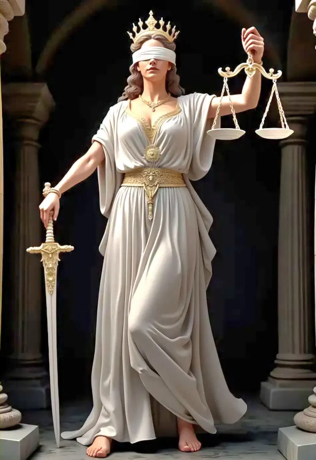 تابلو فرشته عدالت|تابلو، نقاشی، عکس|بابل, |دیوار