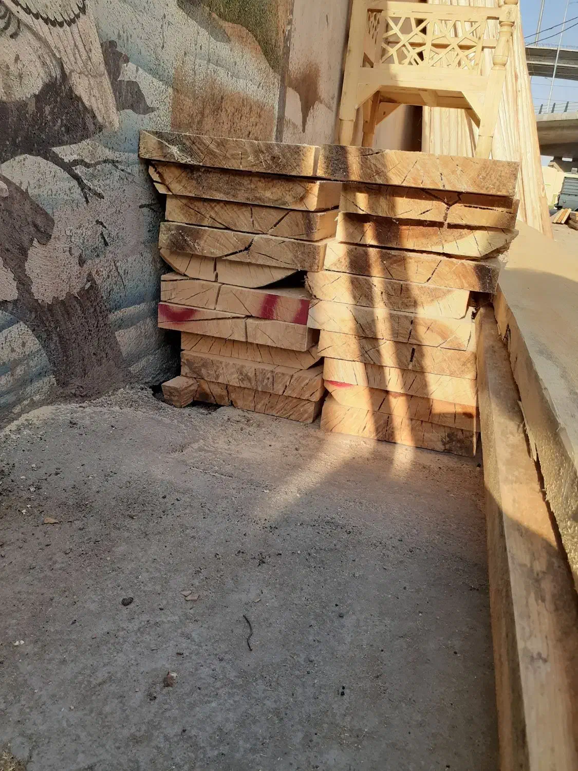 تخته بنایی ،بشکه فلزی وپلاستیکی،نردبان|مصالح و تجهیزات ساختمان|قم, حاج زینل|دیوار