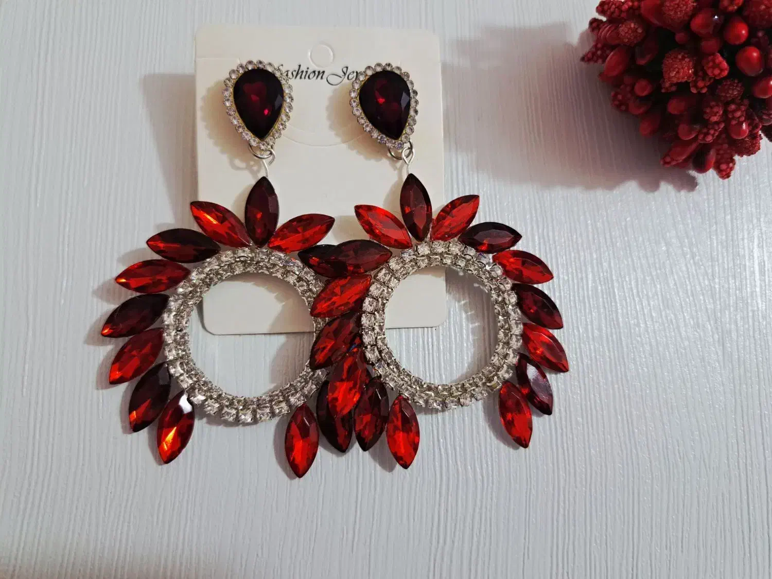 گوشواره نگین دار|بدلیجات|تبریز, |دیوار