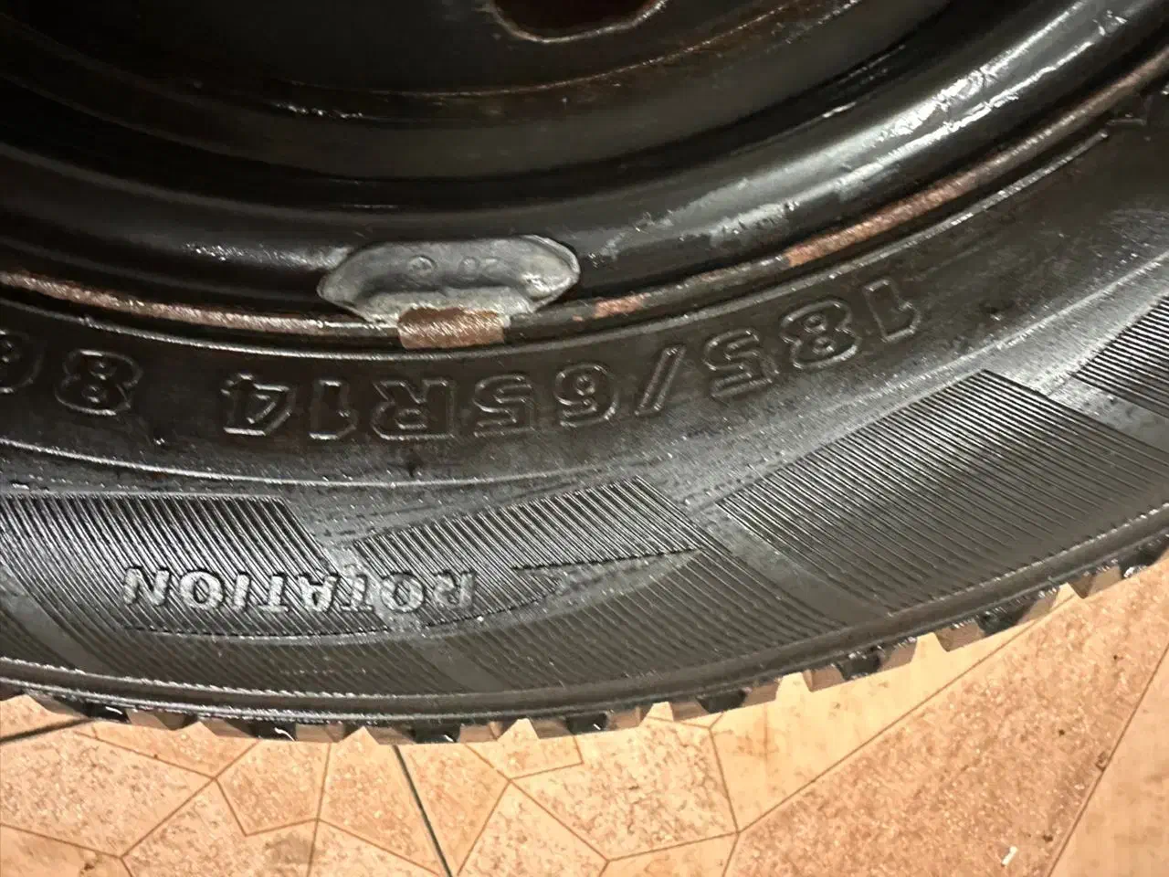 لاستیک میخی برفی 185/65/14 هانکوک|قطعات یدکی و لوازم جانبی|تبریز, |دیوار