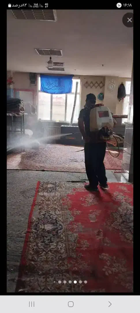 سمپاشی ساس وسوسک وحشرات موزی|خدمات نظافت|تهران, سید خندان (جلفا)|دیوار