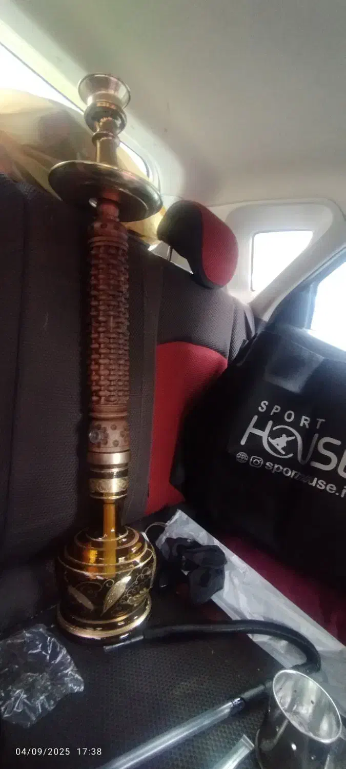 قیلون تنه گردو|زیورآلات و اکسسوری|آران و بیدگل, |دیوار