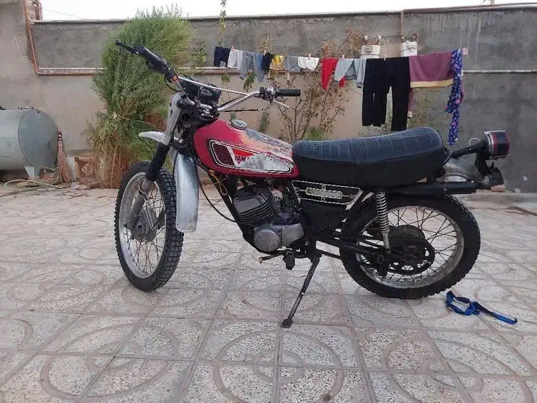 موتور یاماهاتریل ۱۲۵|موتورسیکلت|اسفراین, |دیوار