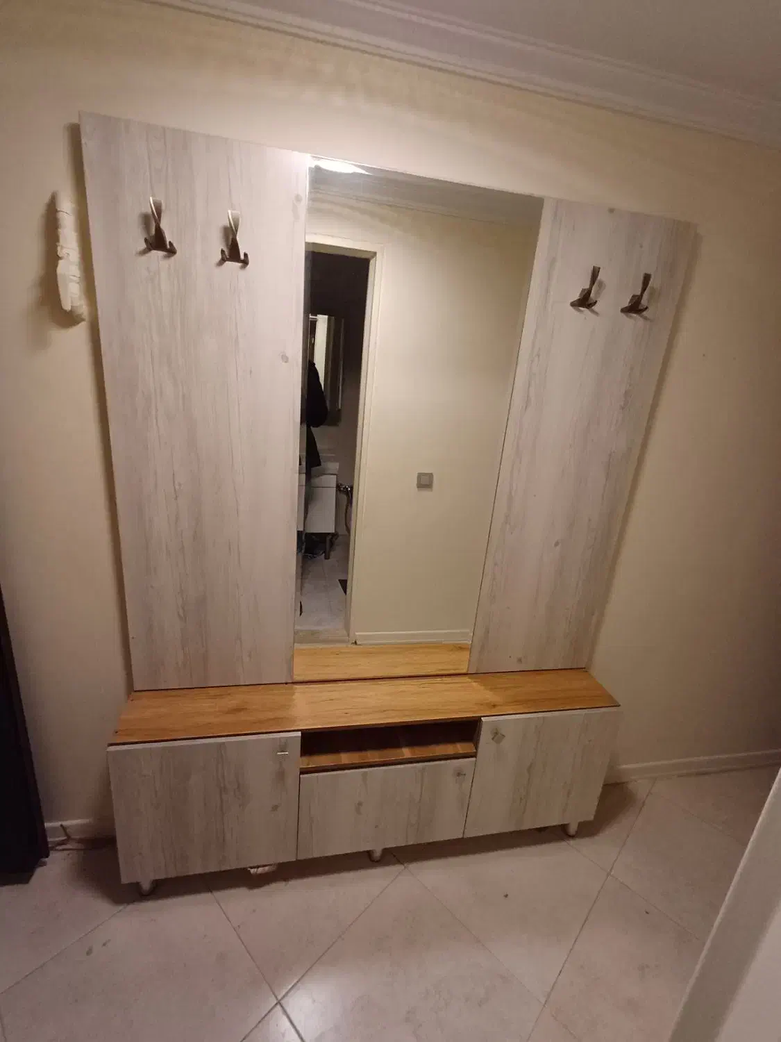 جاکفشی با آینه|جاکفشی، کمد، دراور|تهران, حکمت|دیوار