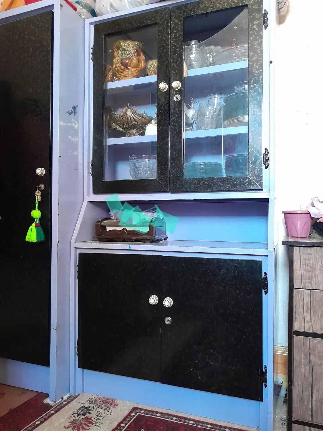 بوفه و کتابخونه|کتابخانه، شلف، قفسههای دیواری|دهدشت, |دیوار