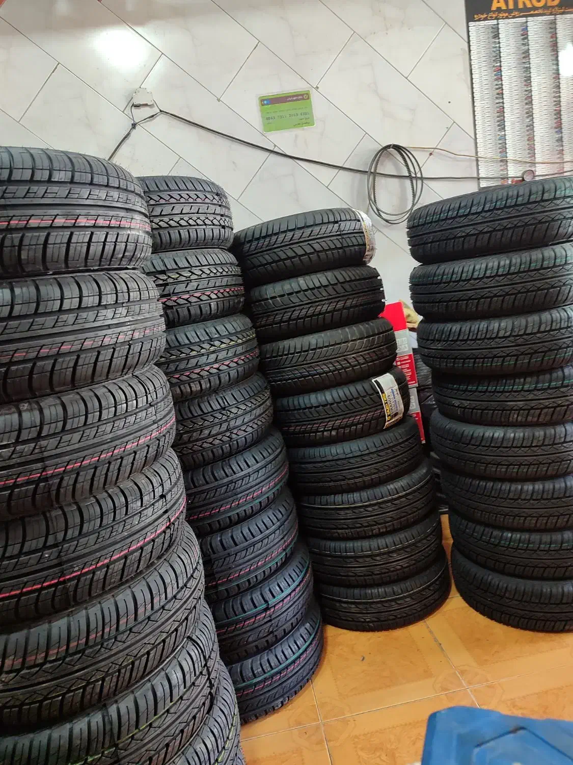 لاستیک اقساطی|قطعات یدکی و لوازم جانبی|کرج, شهرک سهرابیه|دیوار