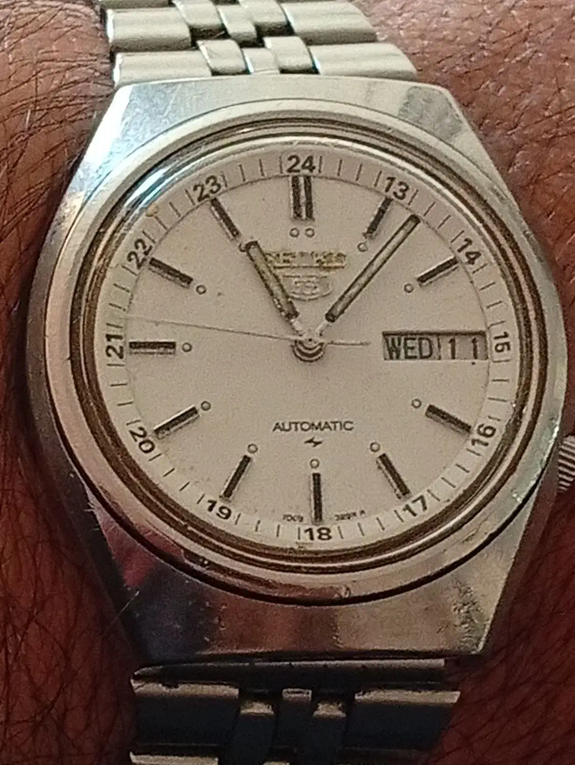 ساعت سیکو ۵ قدیمی اصل|ساعت|شیراز, شهرک نیروی انتظامی|دیوار