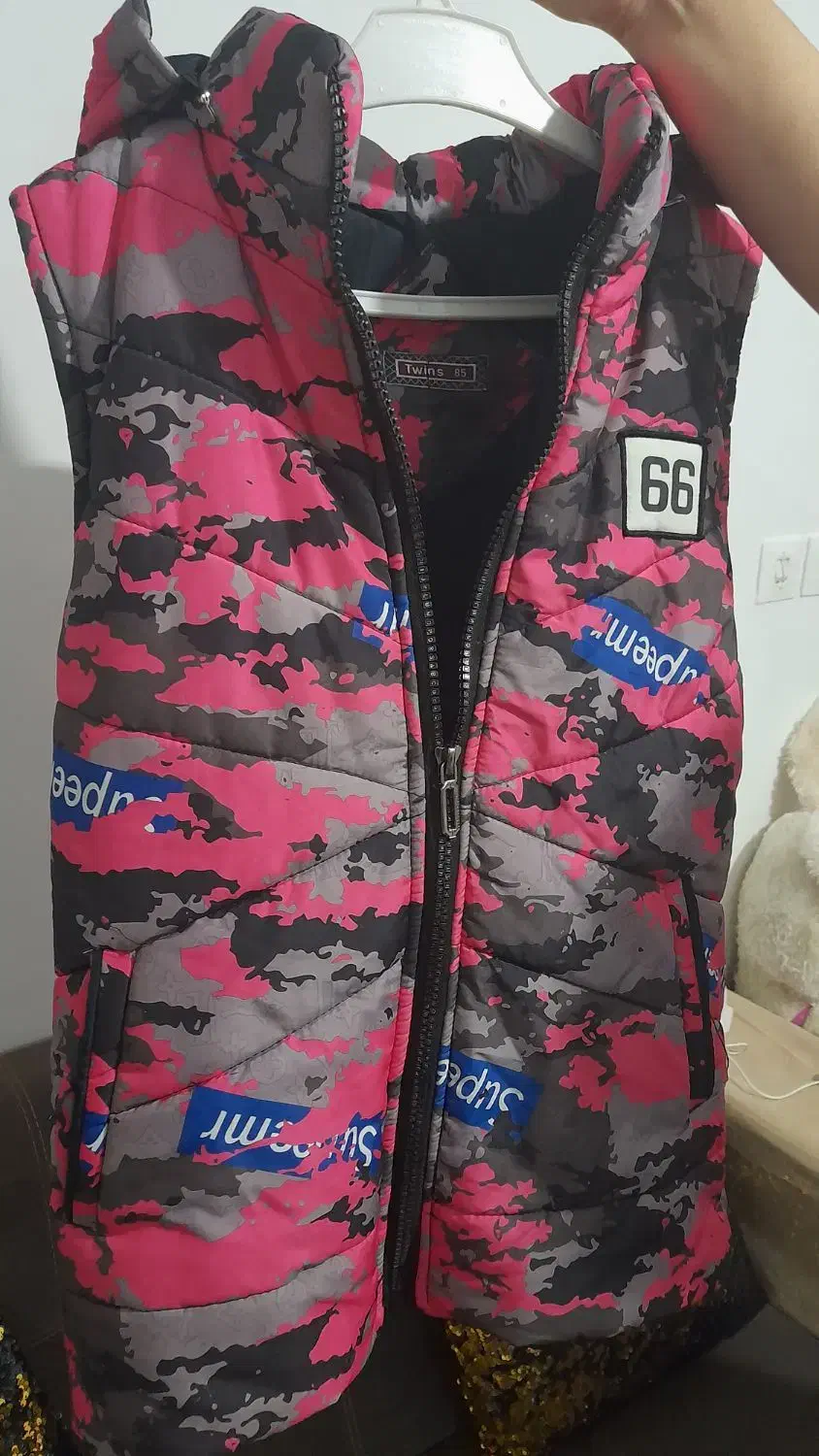 پافر دخترانه|کفش و لباس بچه|تاکستان, |دیوار