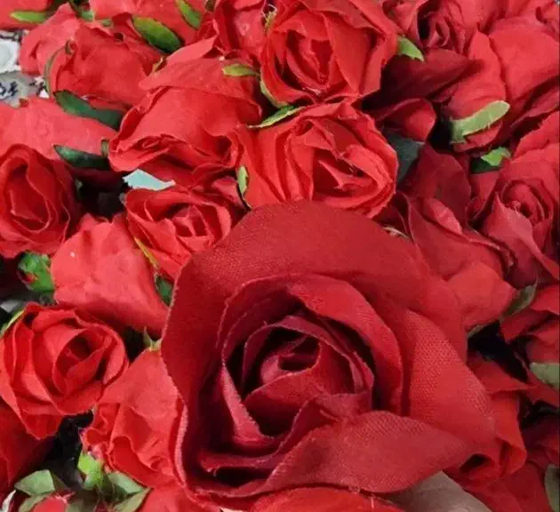 سر گل مصنوعی رز جهت تزیین باکس گل|گل مصنوعی|ری, فیروزآبادی|دیوار