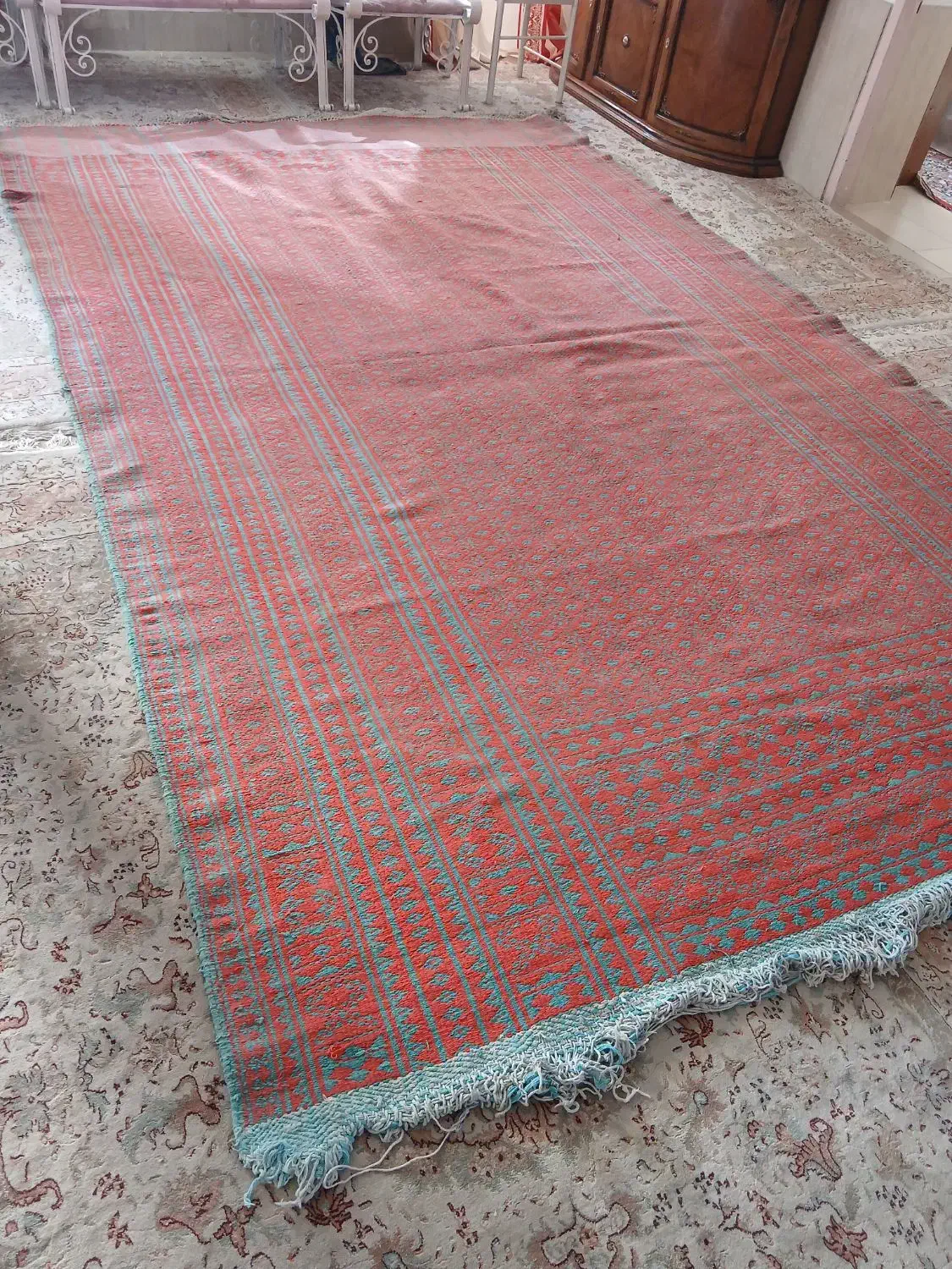 گلیم تاریخی کلکسیونی|کلکسیون اشیاء عتیقه|تهران, تهرانسر غربی|دیوار