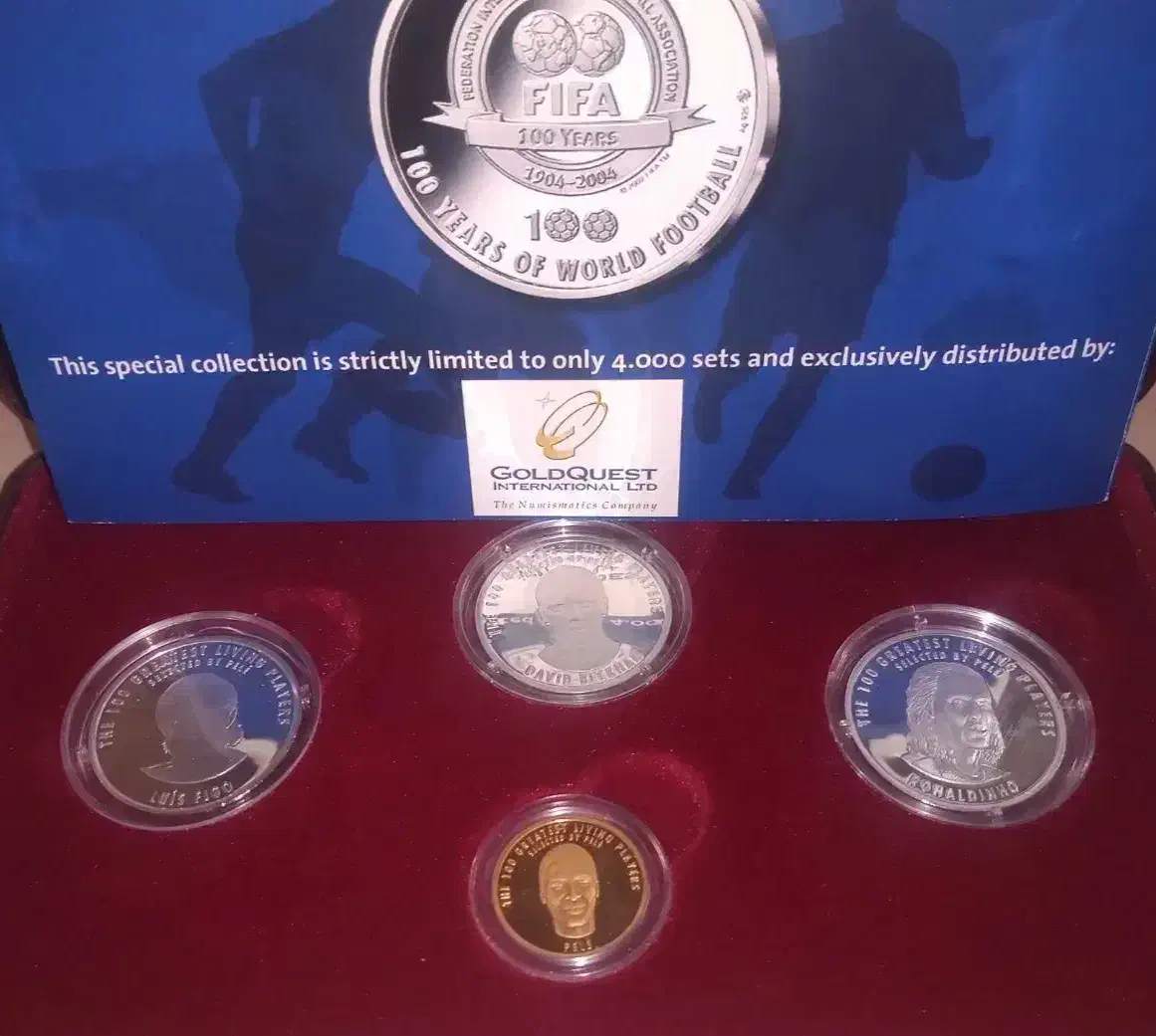 ست سکه یادبود ۱۰۰سالگی فیفا|کلکسیون سکه، تمبر، اسکناس|پاکدشت, پاکدشت (مامازند)|دیوار