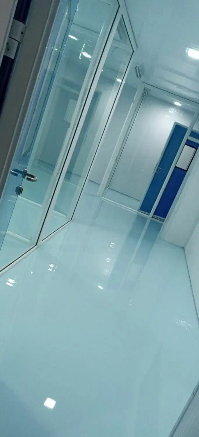 اجرای هنرمندانه اپوکسی و نصب ماربل شیت و کفپوش pvc|خدمات پیشه و مهارت|قم, باجک دو|دیوار