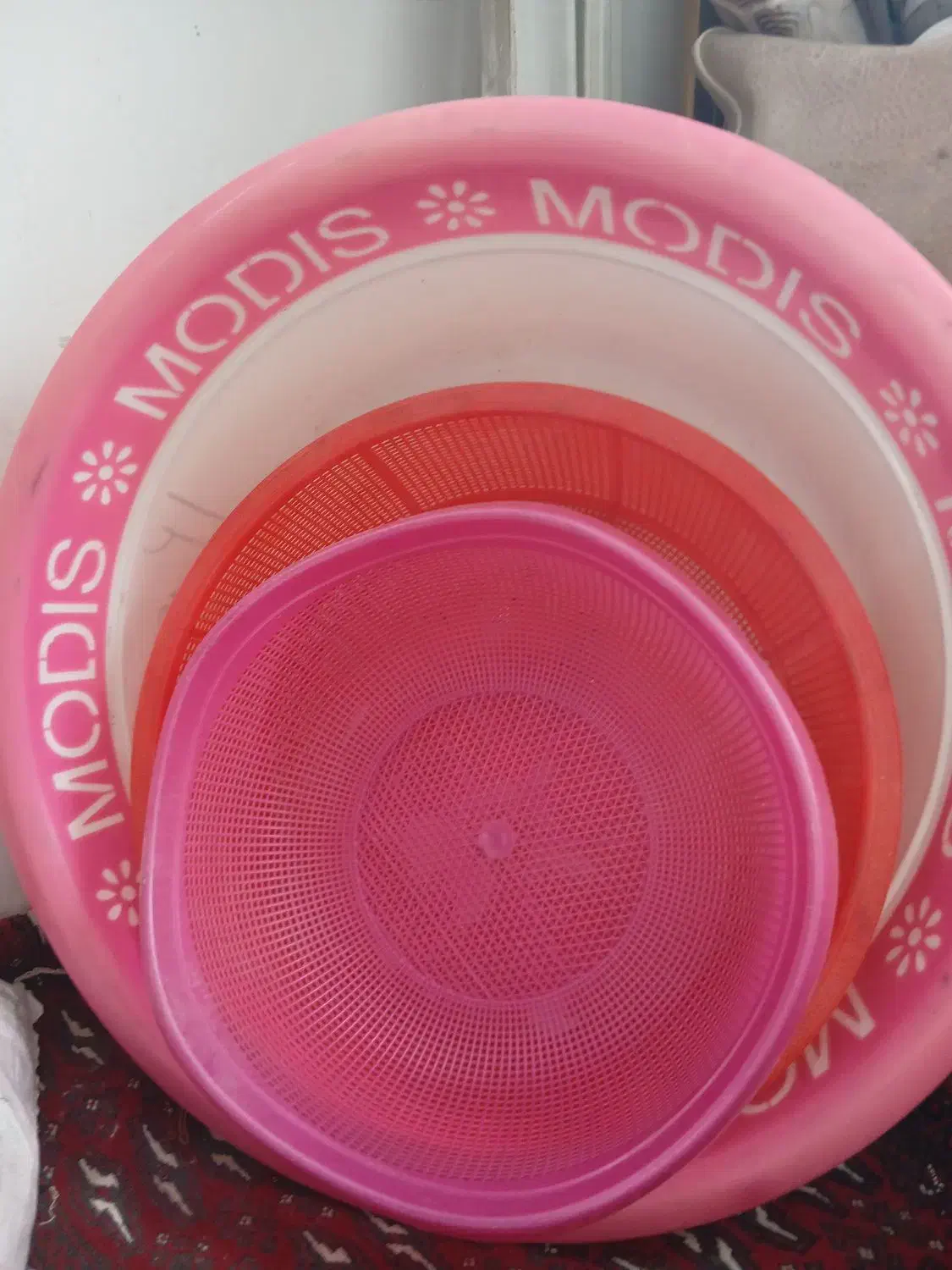 آبکش و لگن بزرگ|ظروف نگهدارنده، پلاستیکی، یک‌بارمصرف|قزوین, |دیوار