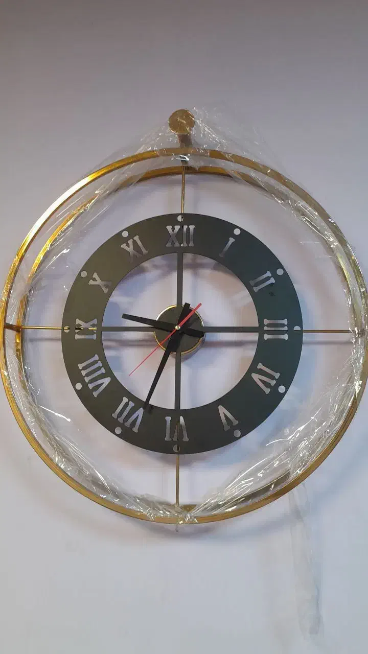 ساعت دیواری فلزی|ساعت دیواری و تزئینی|آق قلا, |دیوار