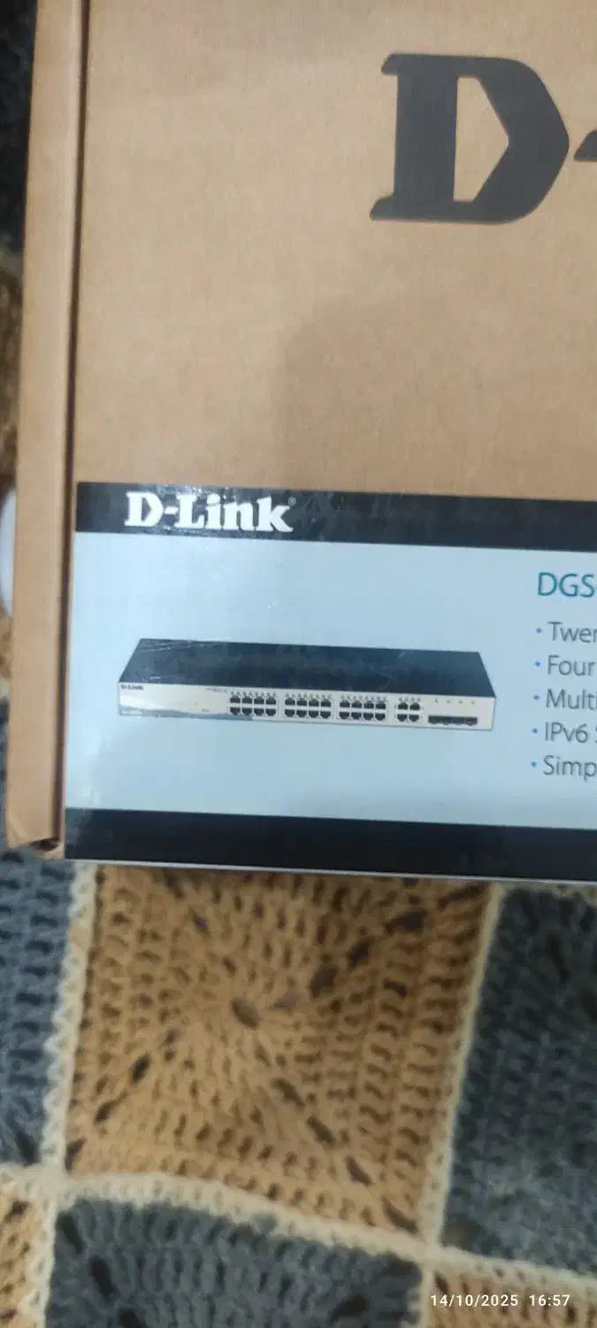 سوییچ ۲۴ پورت D-Link|مودم و تجهیزات شبکه|تهران, مهران|دیوار