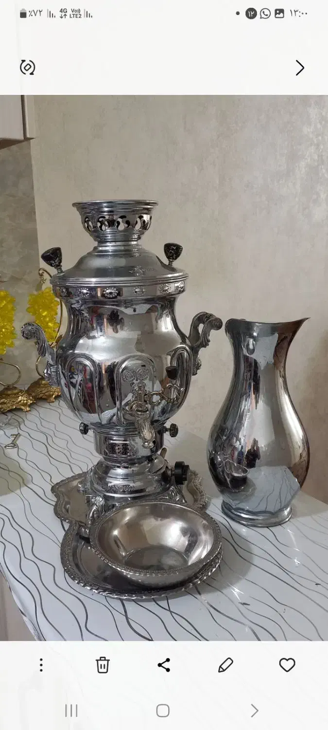 سماور سالم سالم  چهار و دویست|سماور، چای‌ساز، قهوه‌ساز|تهران, شهرک ولیعصر شمالی|دیوار