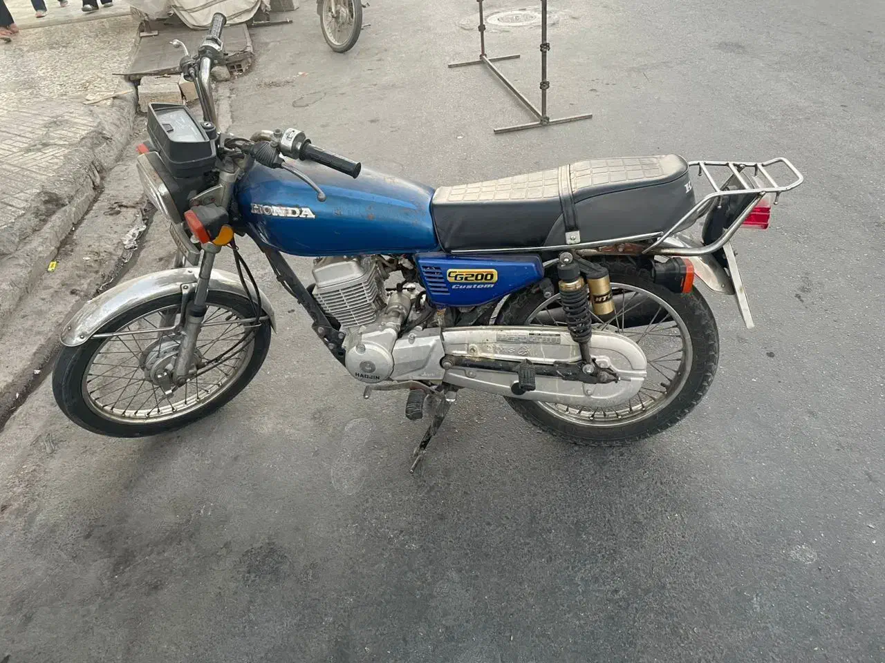 موتور ۲۰۰ سایلنت مدل ۹۵ پلاک ملی مدارک تکمیل|موتورسیکلت|بندر گناوه, |دیوار