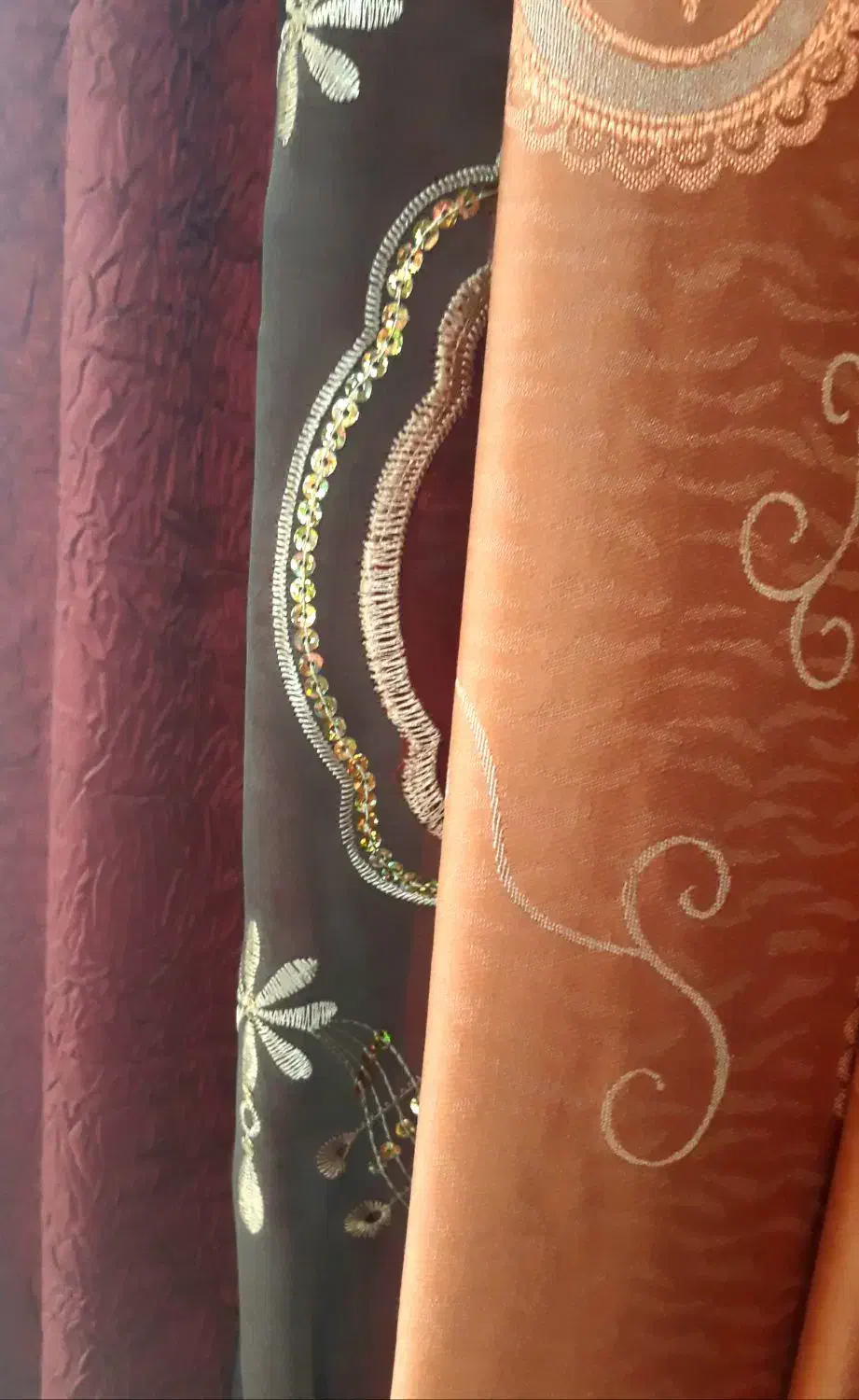 پرده سه لایه Royalty|پرده، رانر، رومیزی|نجفآباد, ویلاشهر|دیوار