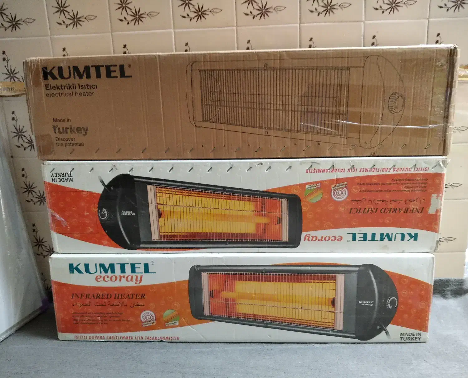 بخاری تابشی (برقی)اصل ترکیه|بخاری، هیتر، شومینه|اردبیل, |دیوار