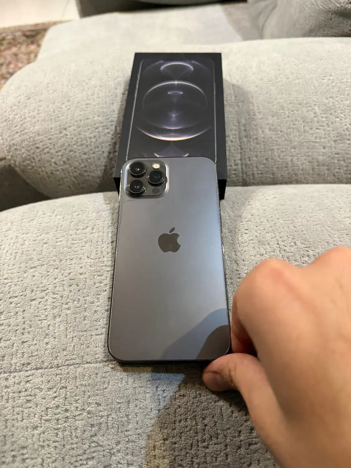 آیفون 12pro max حافظه ۱۲۸ گیگ|موبایل|تهران, نیلوفر|دیوار