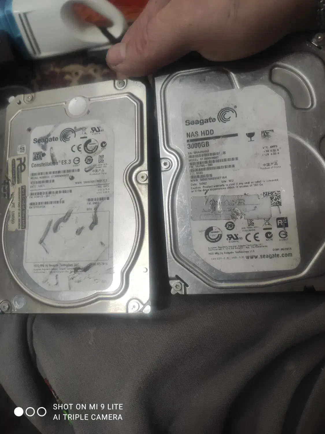 هارد3ترابایت2عدد|قطعات و لوازم جانبی رایانه|کرج, فاز ۳ گوهردشت|دیوار